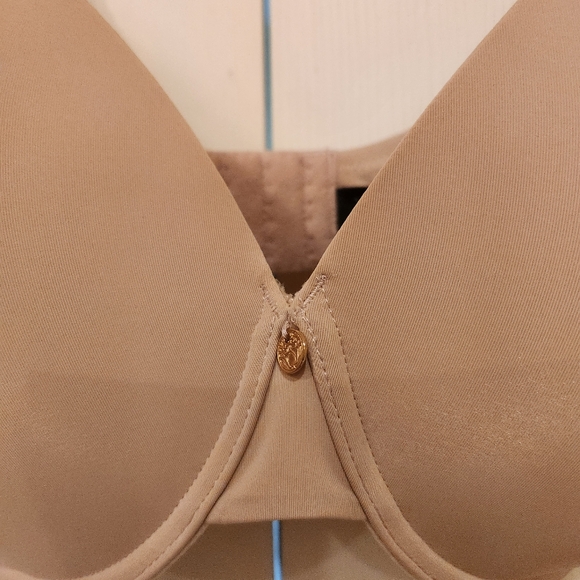 NATORI Beige Pure Luxe Custom Coverage Underwire Bra Size 34G - Picture 2 of 13
